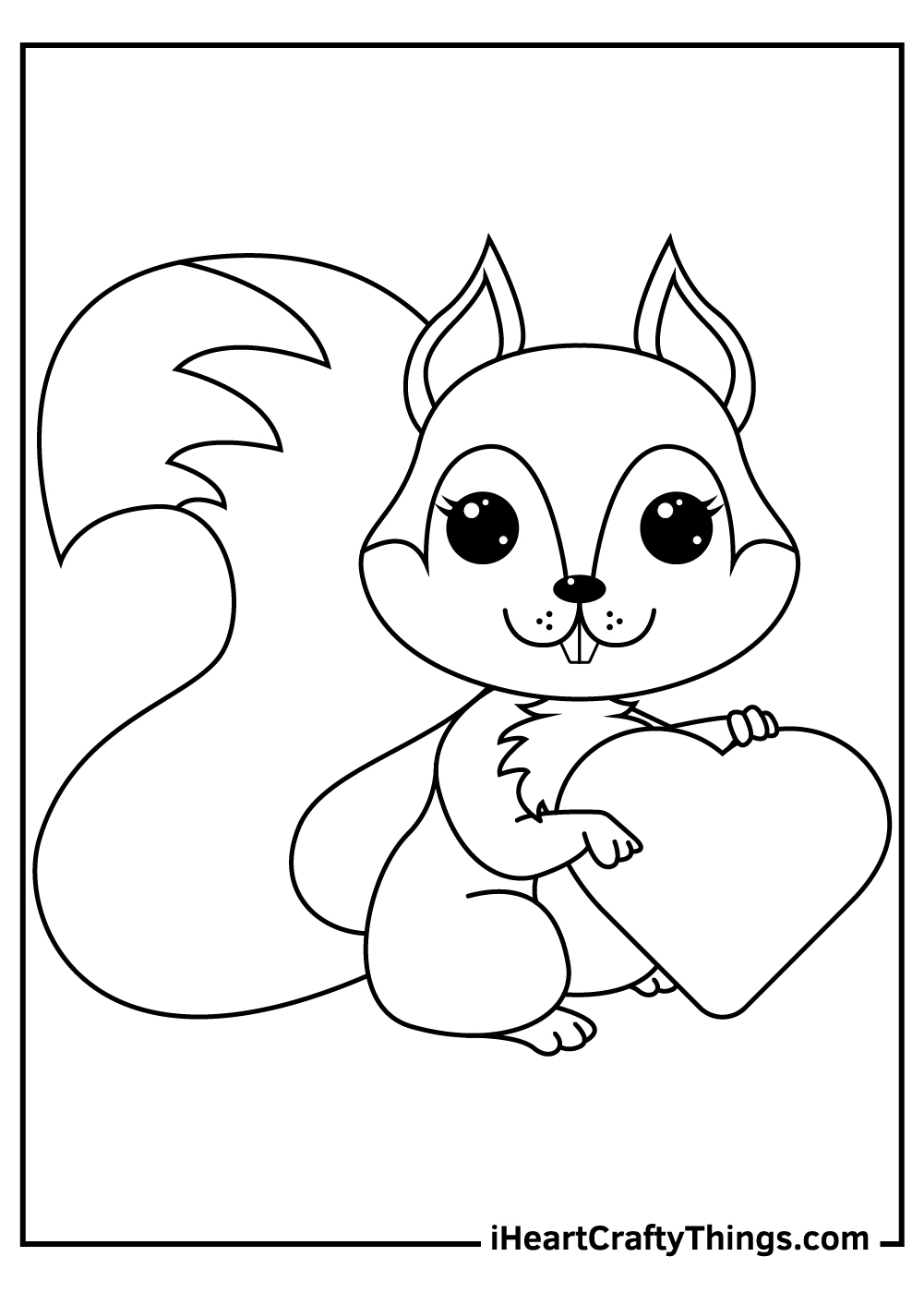 15 Squirrel Coloring Pages 100 Free Printables 