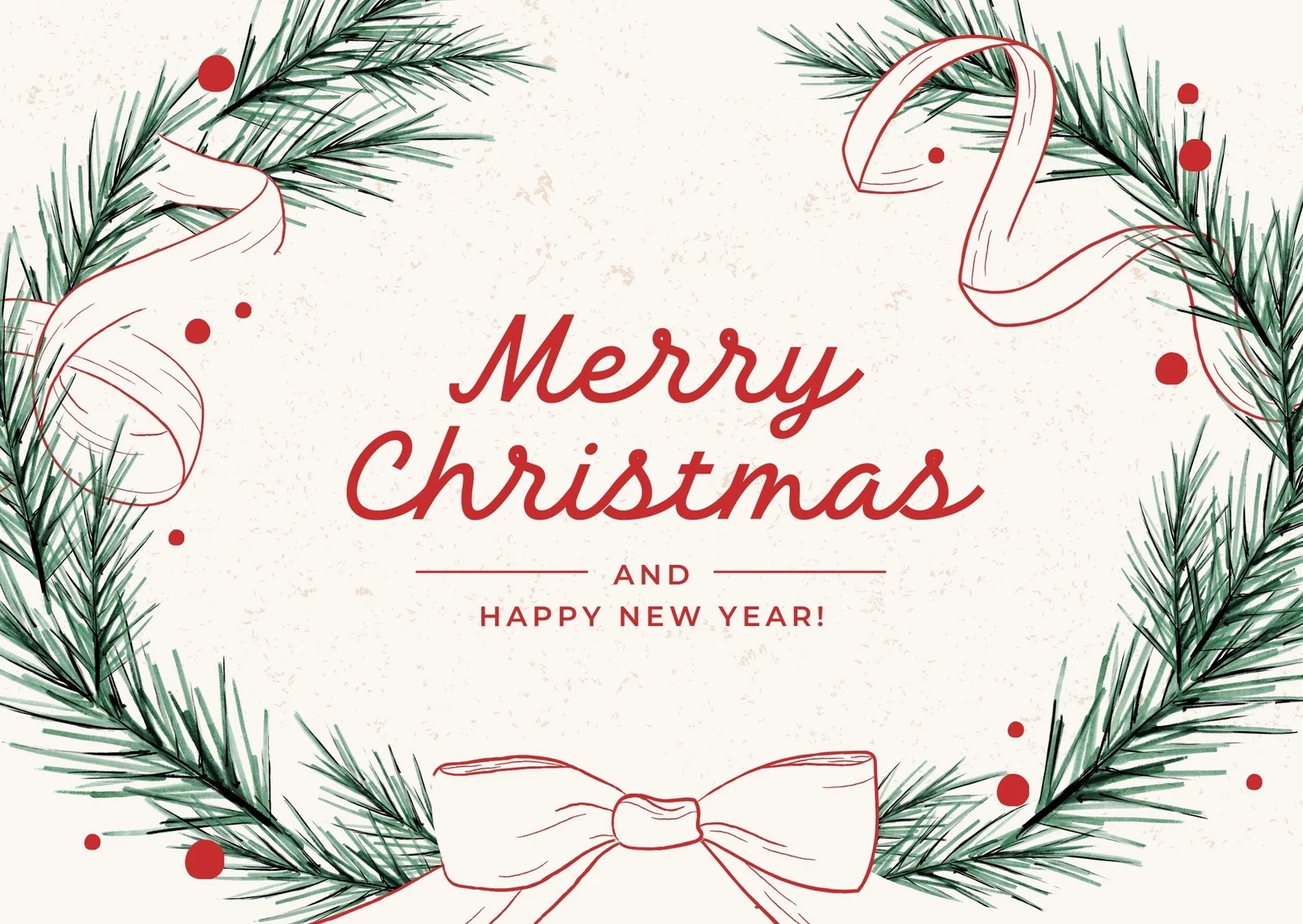 Printable Christmas Postcards Templates Free