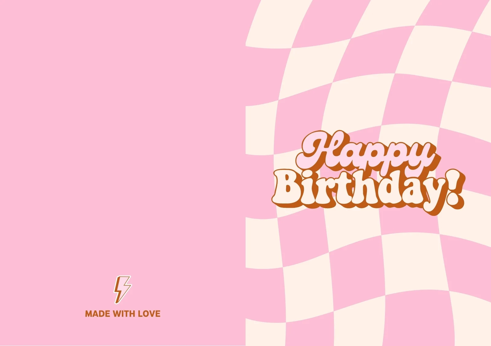 Printable Folding Card Template