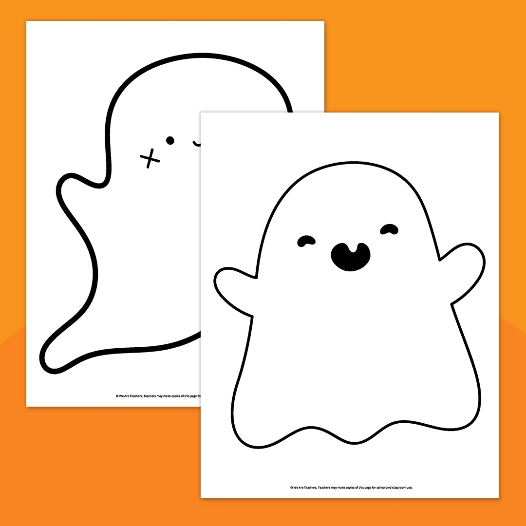 Free Printable Ghost Template Free Printable Ghost Template